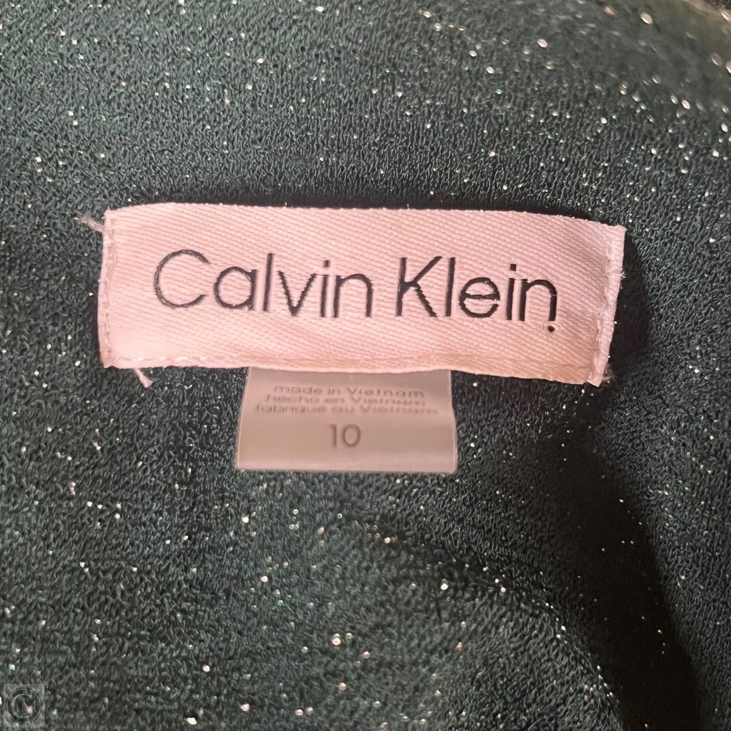 Jumpsuit By Calvin Klein In Green, Size: M