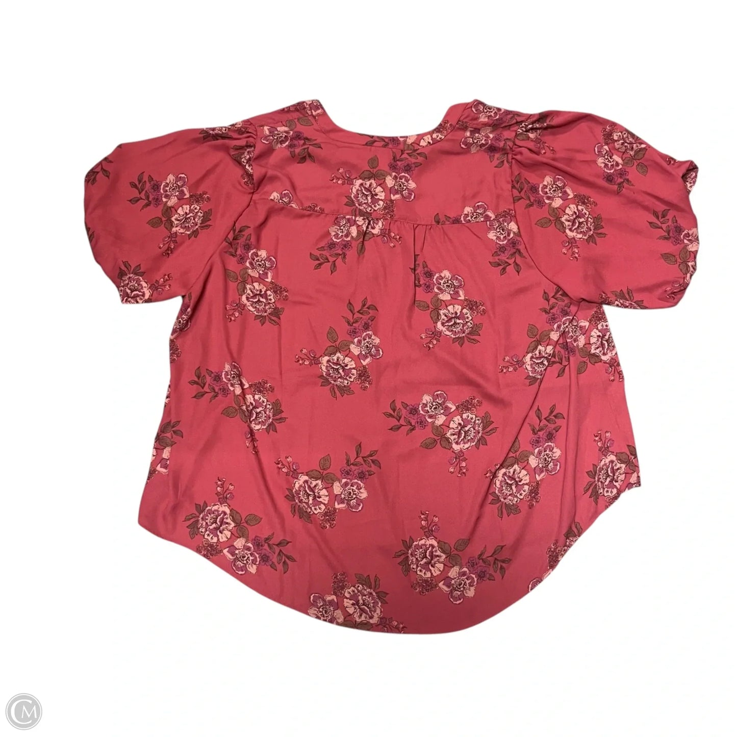 Top Short Sleeve By Torrid In Pink & Red, Size: 5X