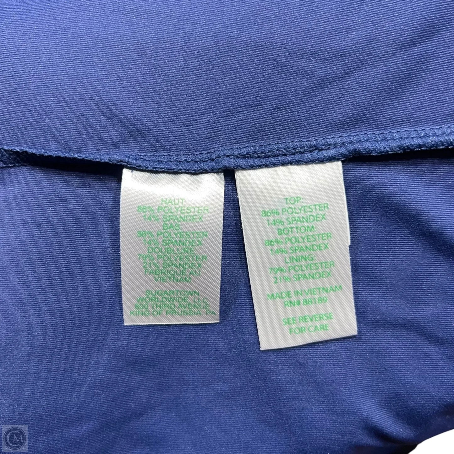 Top Long Sleeve Designer By Lilly Pulitzer In Blue, Size: S