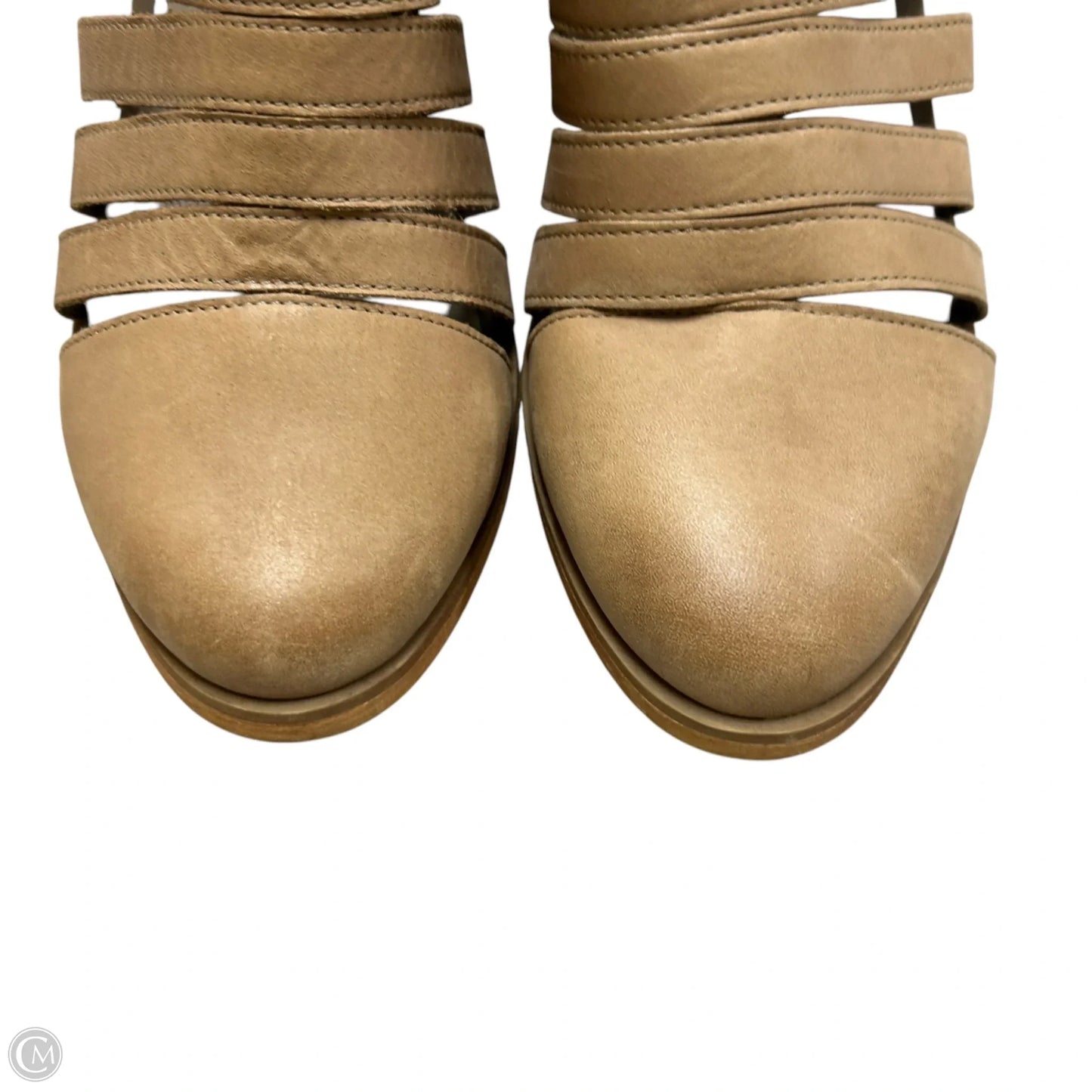 Shoes Heels Block By Hinge In Tan, Size: 8.5