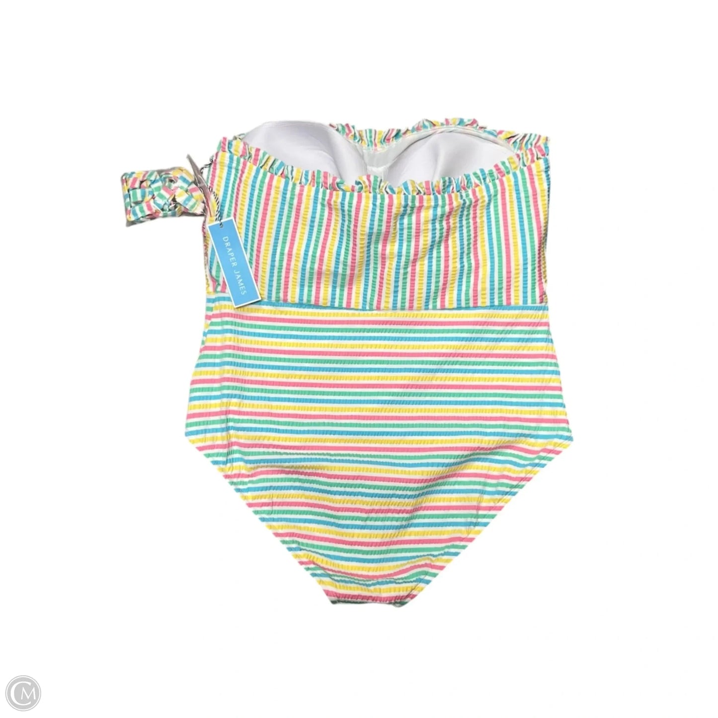 Swimsuit By Draper James In Striped Pattern, Size: Xl