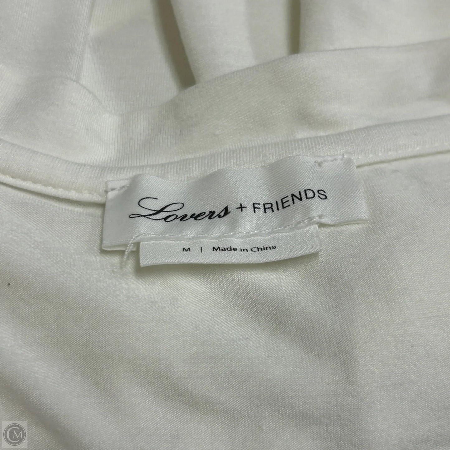 Top Short Sleeve Basic By Lovers & Friends In Cream, Size: M