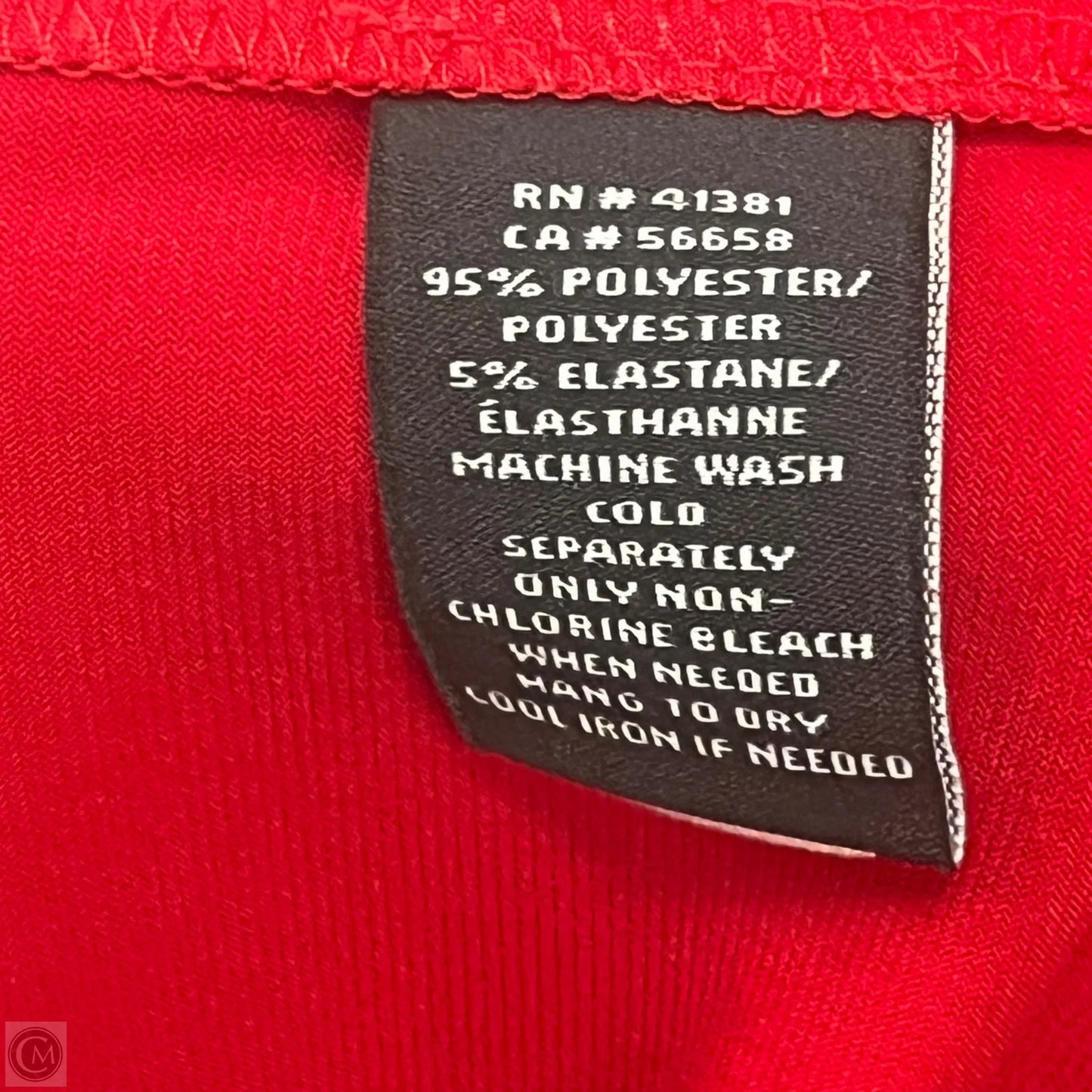 Dress Work By Lauren By Ralph Lauren In Red, Size: M