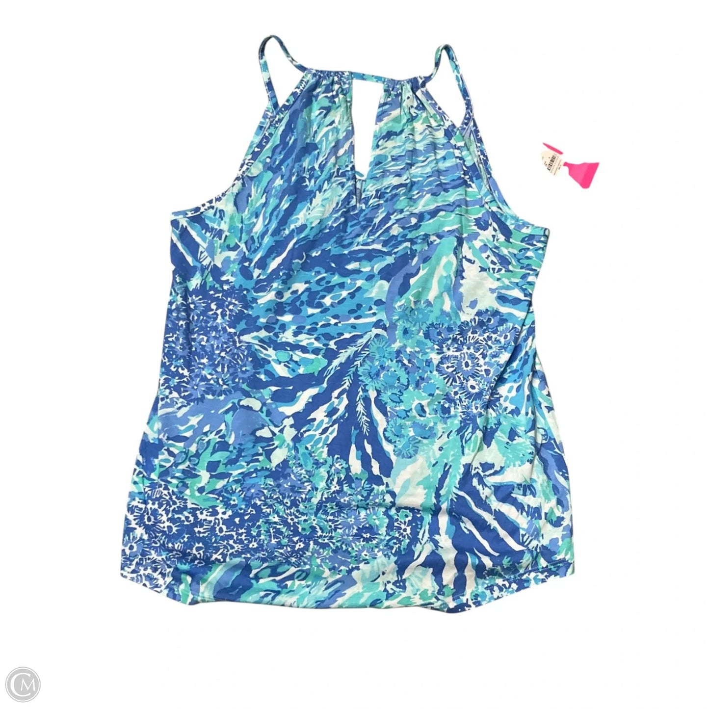Top Sleeveless Designer By Lilly Pulitzer In Blue, Size: S