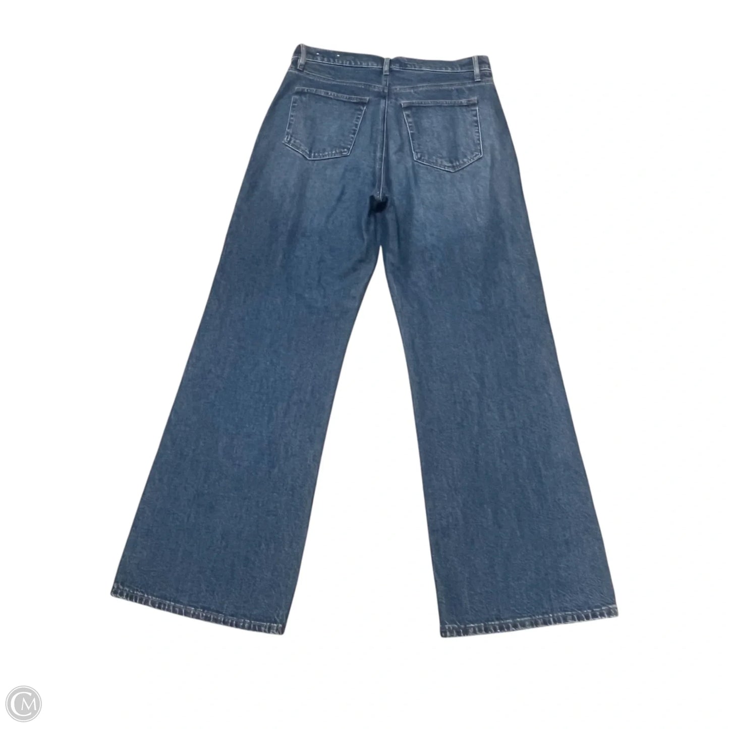 Jeans Wide Leg By Loft In Blue Denim, Size: 8