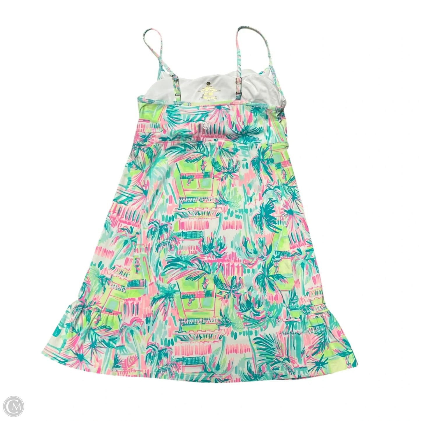 Dress Designer By Lilly Pulitzer In Blue & Green, Size: S