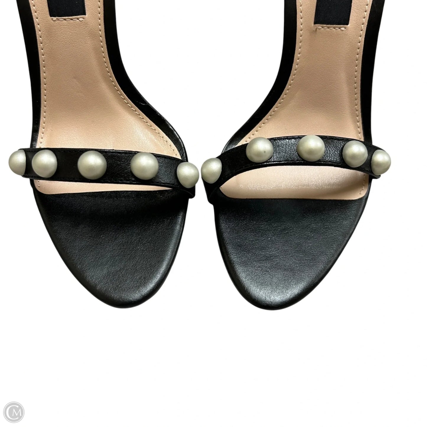 Sandals Heels Stiletto By Aqua In Black, Size: 6