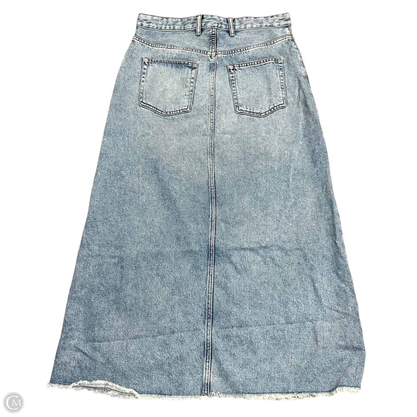 Skirt Maxi By Pilcro In Blue Denim, Size: 4