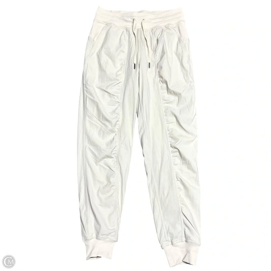 Athletic Pants By Lululemon In Cream, Size: 4