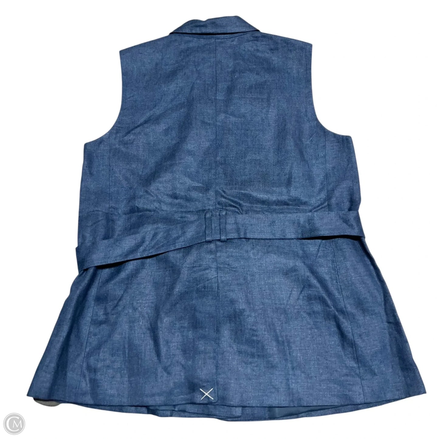 Vest Other By Talbots In Blue, Size: L