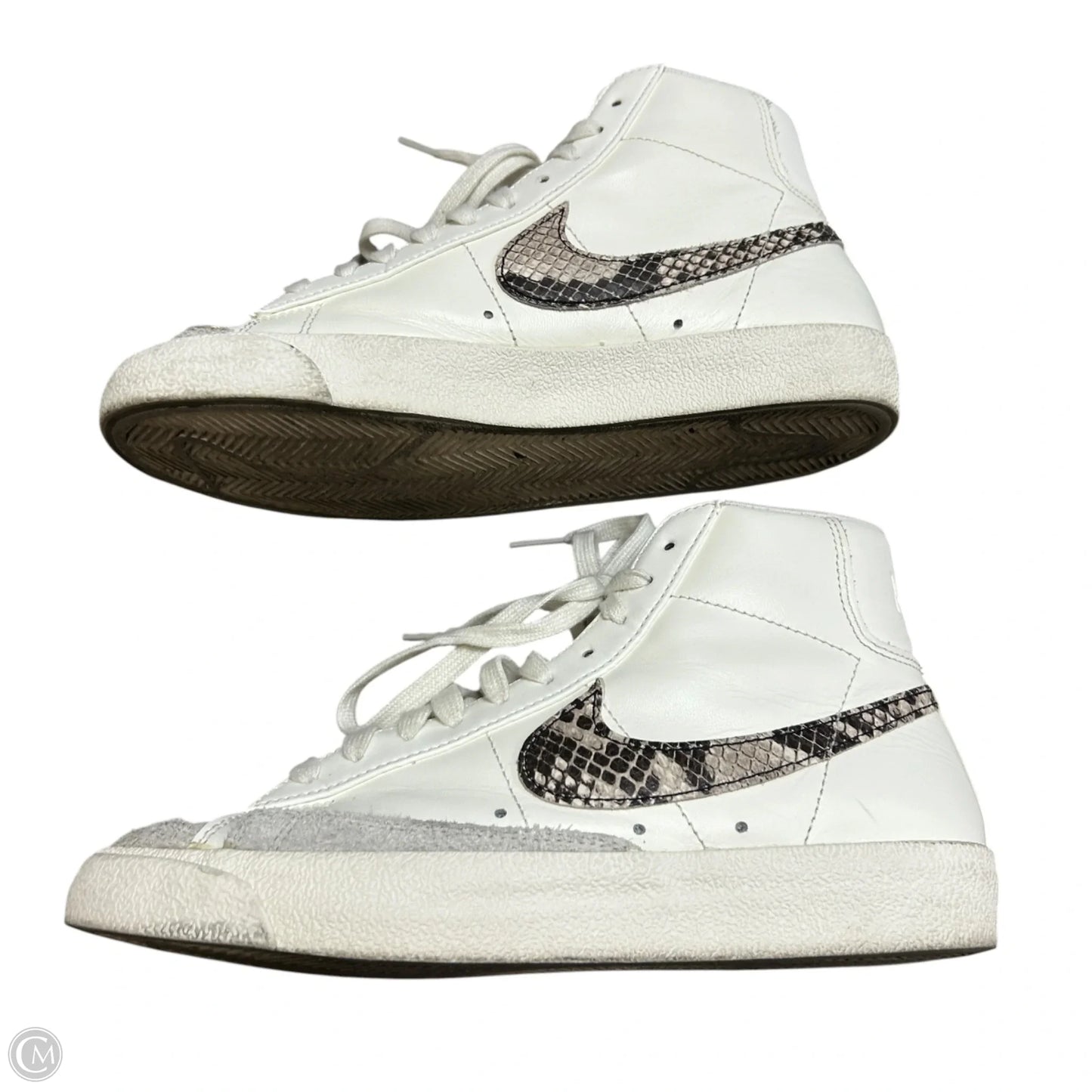 Shoes Sneakers By Nike In Snakeskin Print, Size: 8