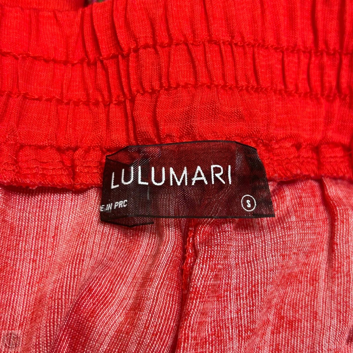 Pants Wide Leg By Lulumari In Pink & Red, Size: S