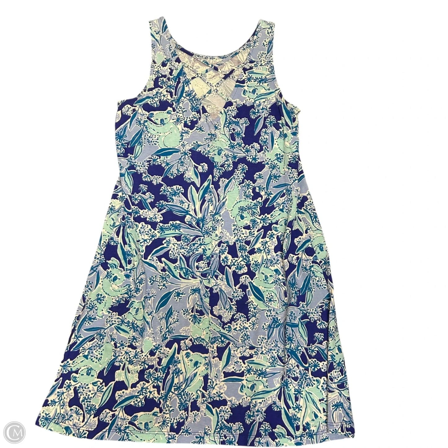 Dress Designer By Lilly Pulitzer In Blue, Size: Xs