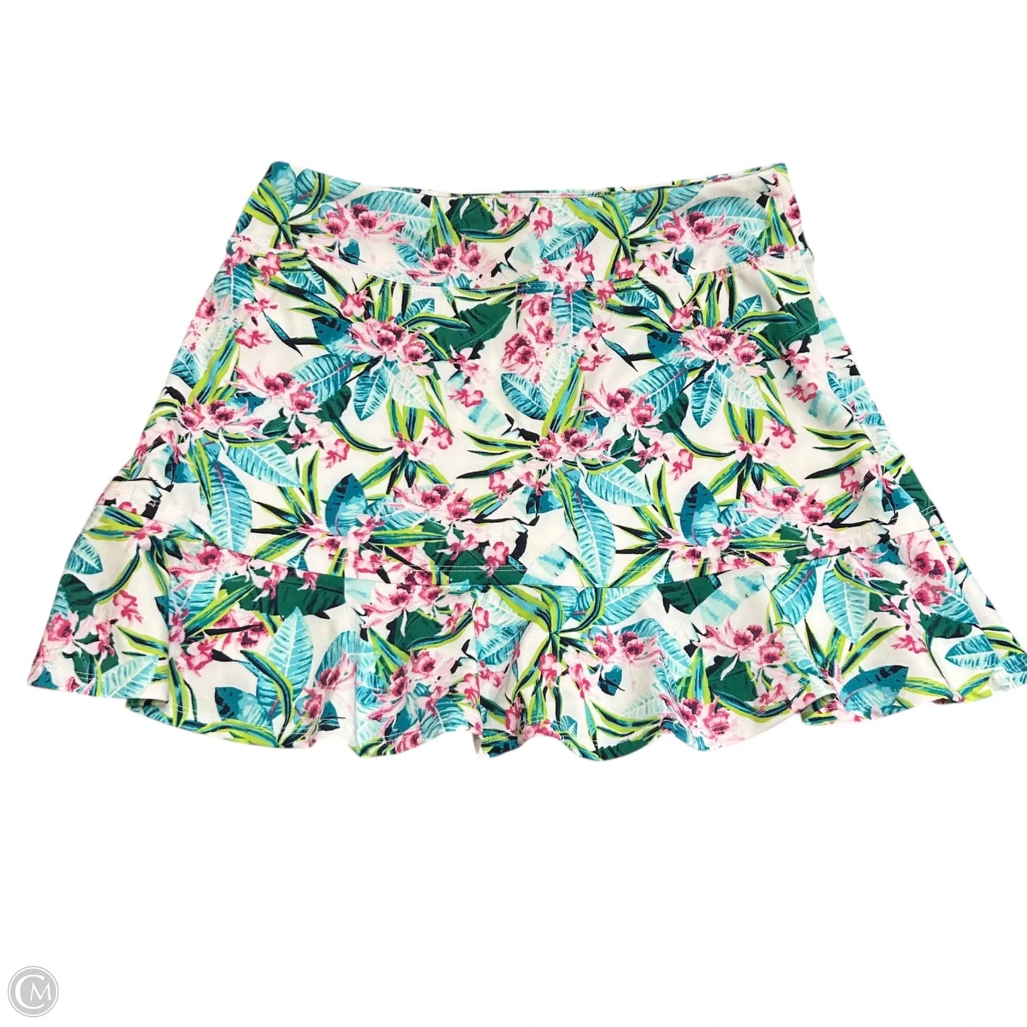 Athletic Skort By Tommy Bahama In Tropical Print, Size: 8