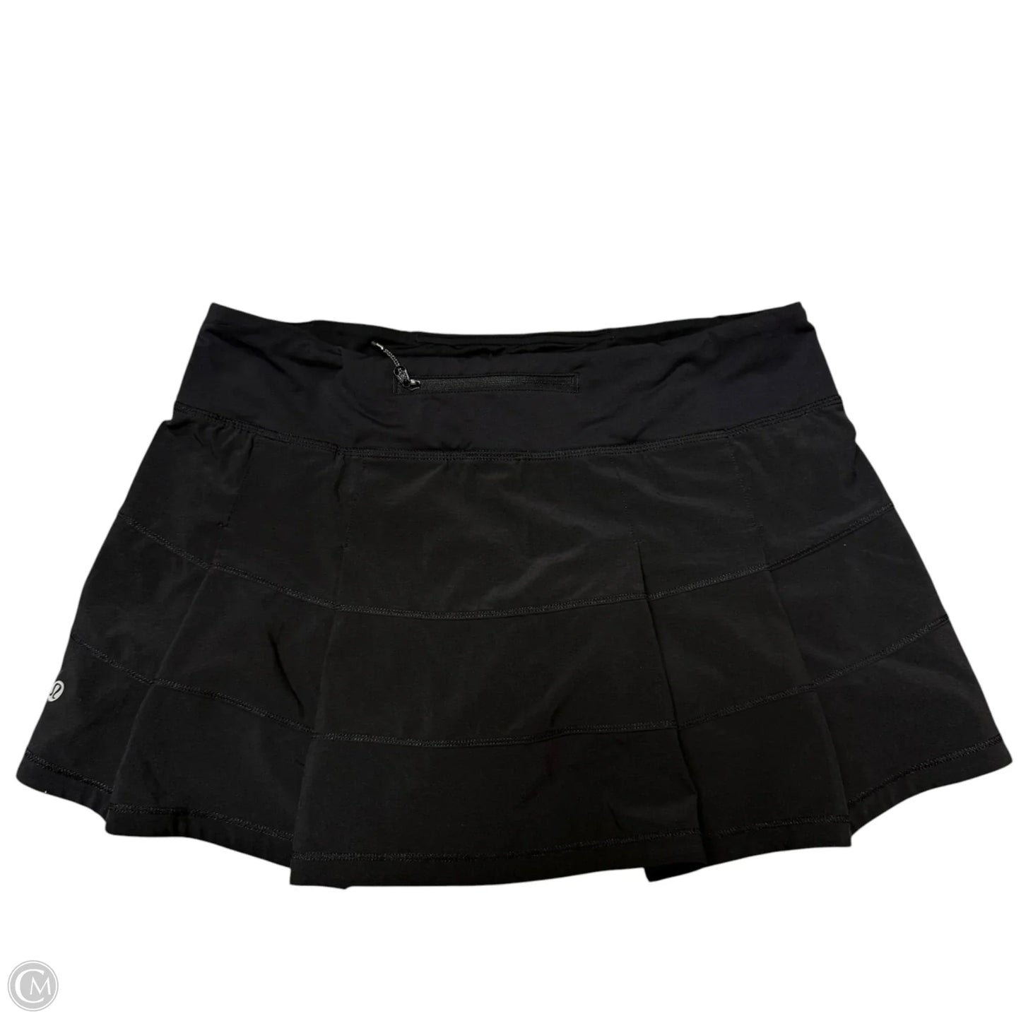 Athletic Skort By Lululemon In Black, Size: 8