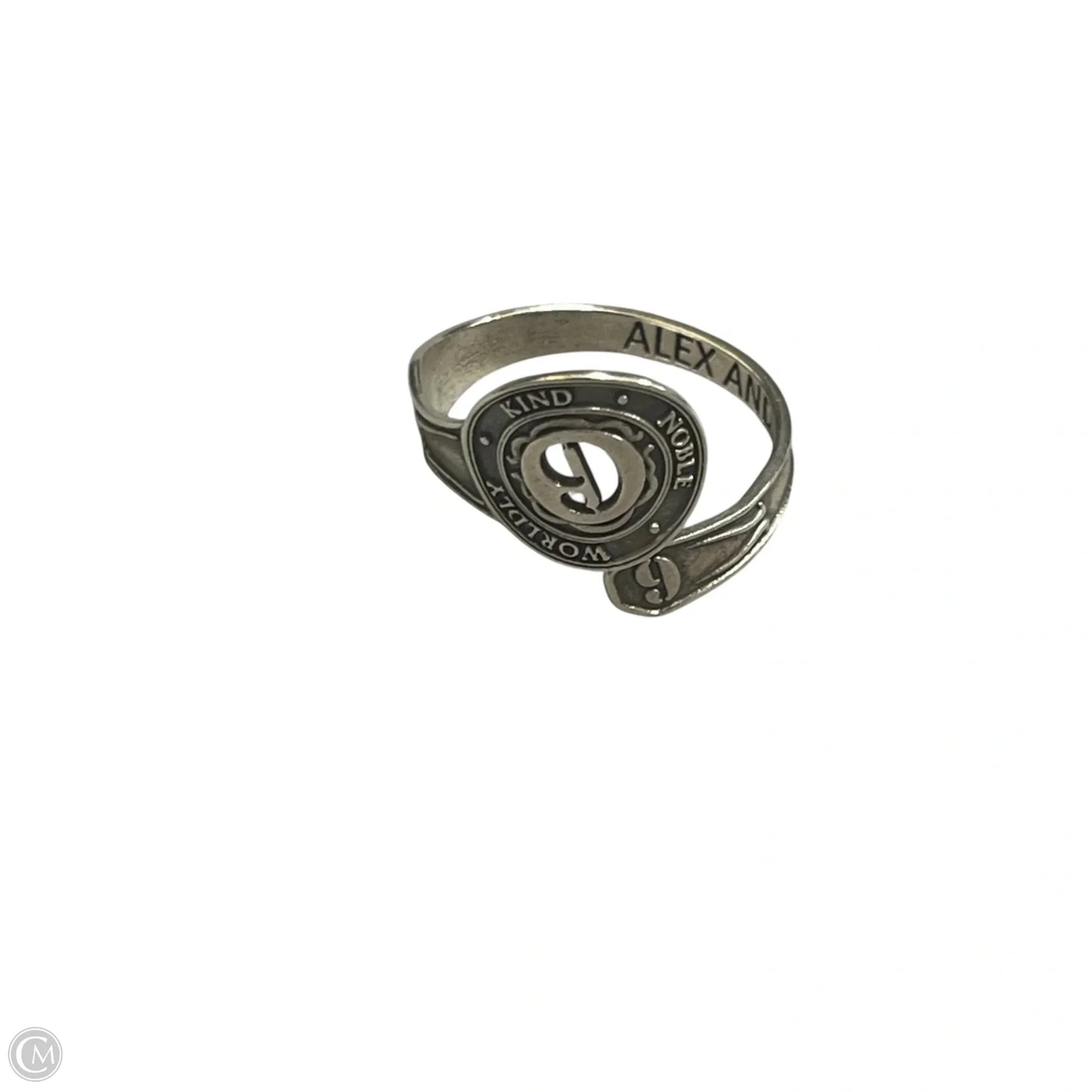 Ring Sterling Silver  By Alex And Ani, Size: 9