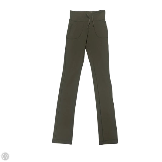 Athletic Leggings By Lululemon In Green, Size: 4