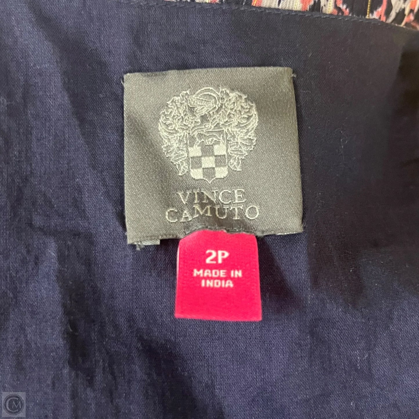 Dress Casual Short By Vince Camuto In Blue & Pink, Size: Xs