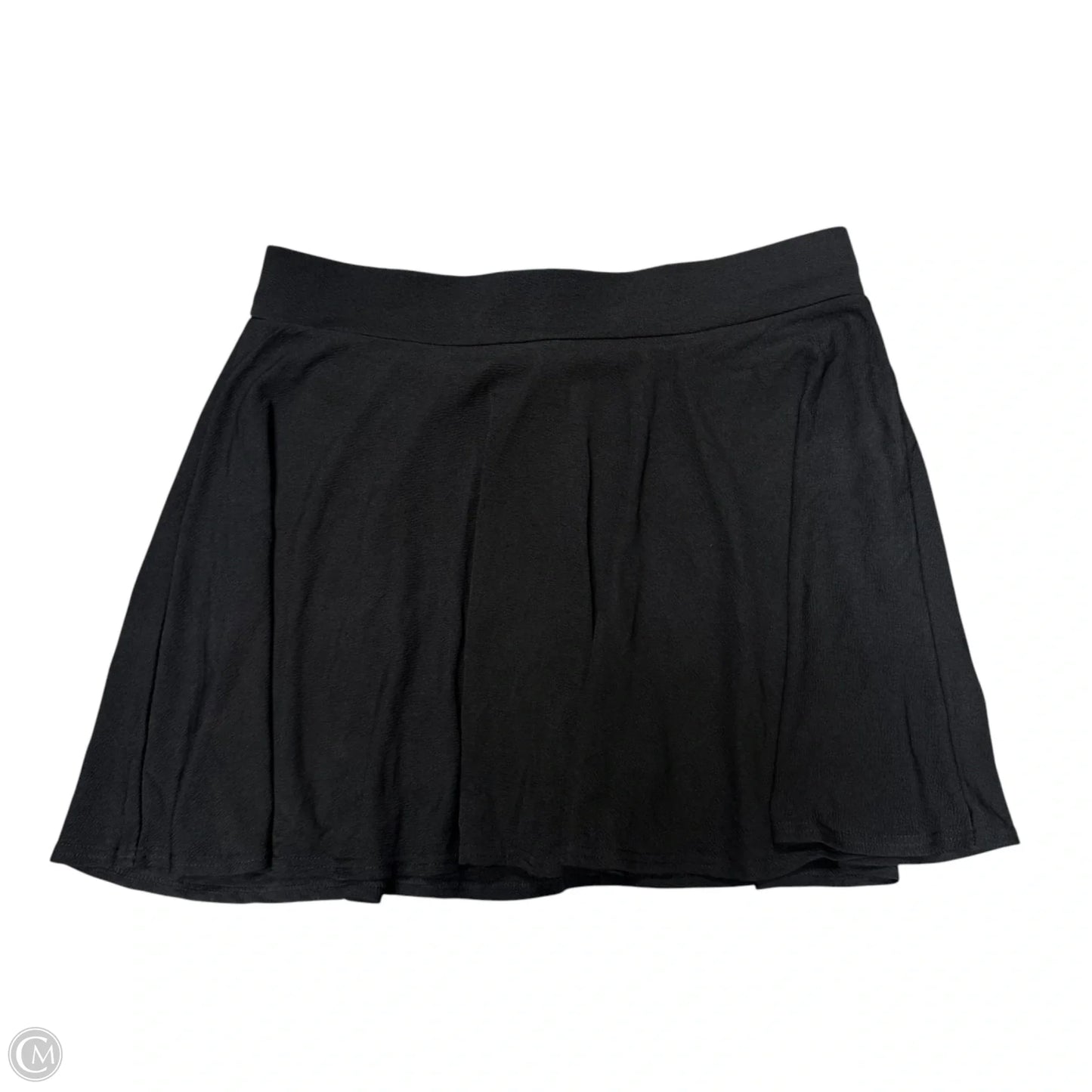 Skirt Mini & Short By Djt In Black, Size: 4x