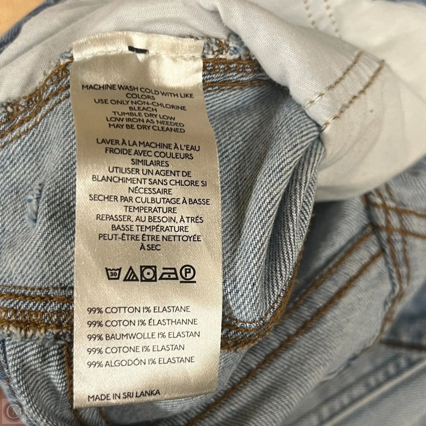 Jeans Wide Leg By Pilcro In Blue Denim, Size: 2