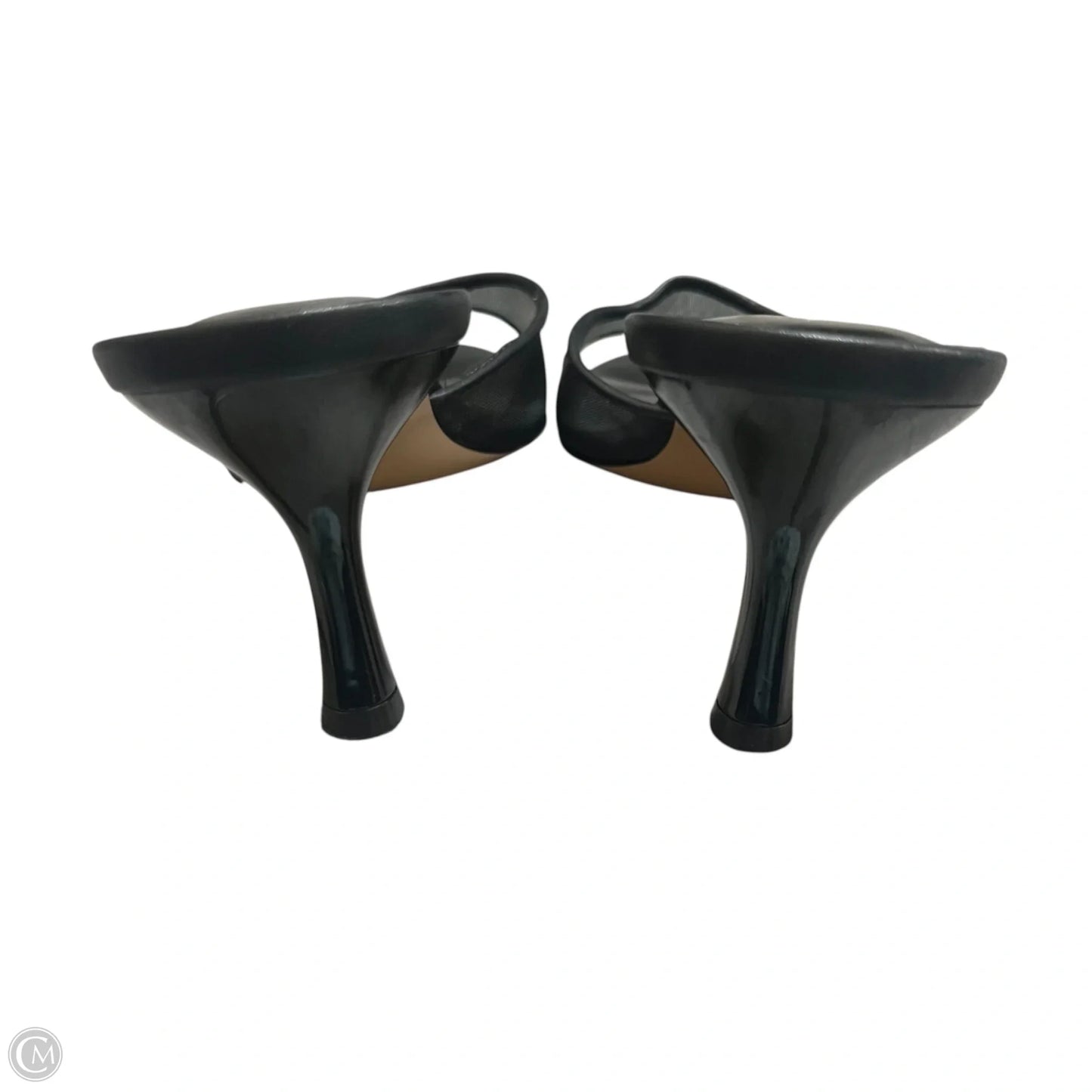 Sandals Heels Kitten By Mix No 6 In Black, Size: 7.5