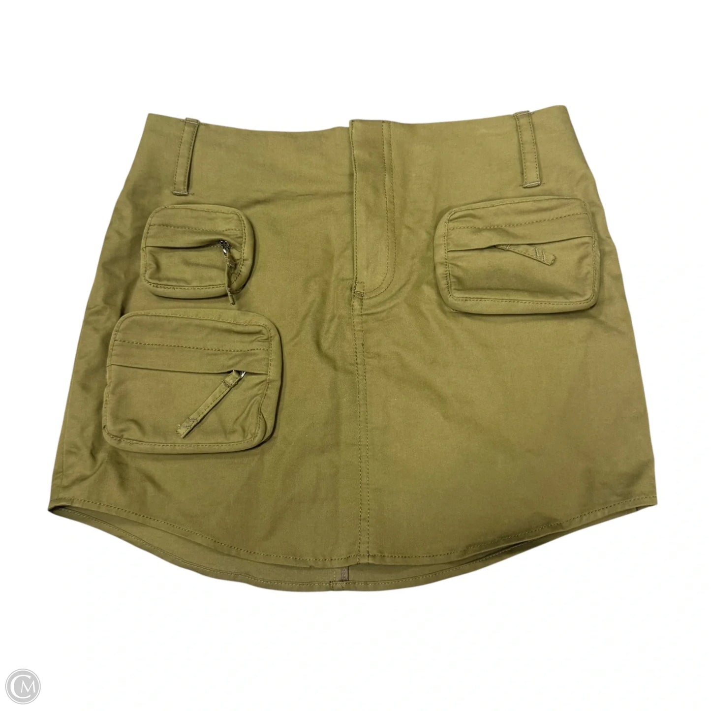 Skirt Mini & Short By L Academie In Green, Size: Xs