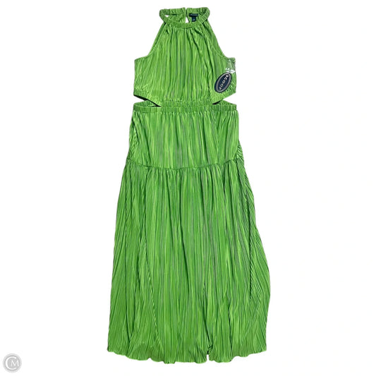 Dress Casual Maxi By Scoop In Green, Size: L