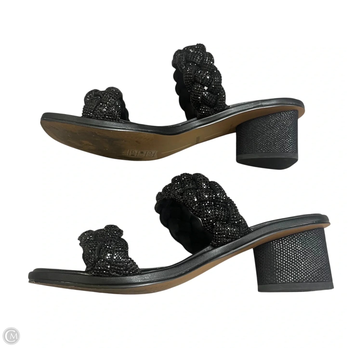 Sandals Heels Block By Dolce Vita In Black, Size: 7