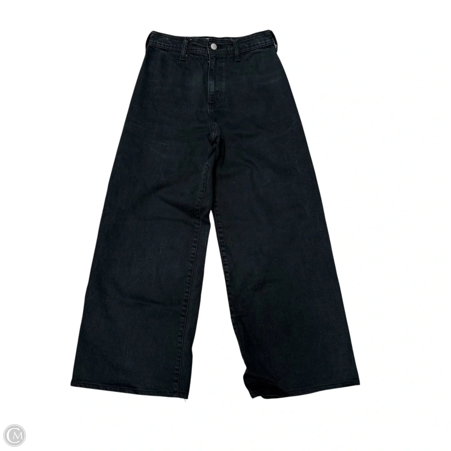 Jeans Wide Leg By Universal Thread In Black Denim, Size: 2