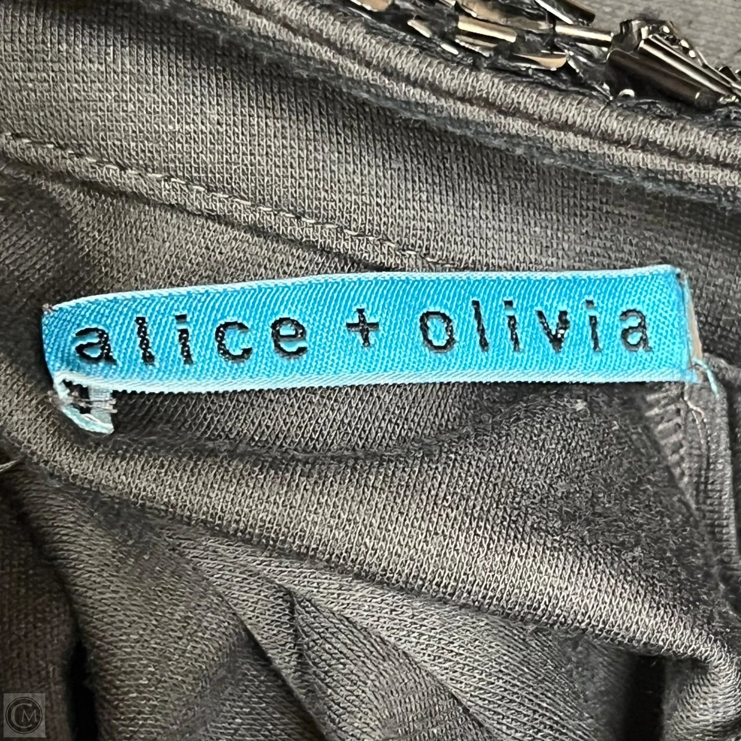 Dress Designer By Alice + Olivia In Grey, Size: S