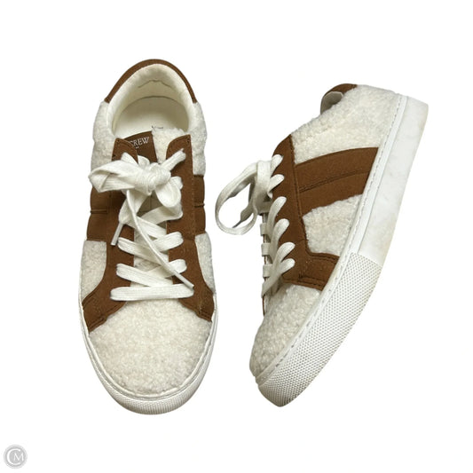 Shoes Sneakers By J. Crew In Cream & Tan, Size: 8