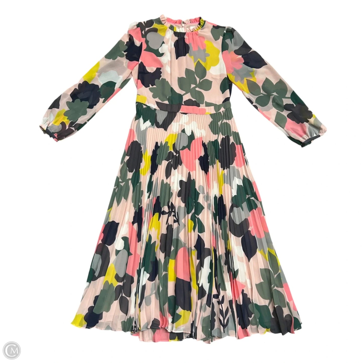 Dress Party Long By Boden In Blue & Pink, Size: S