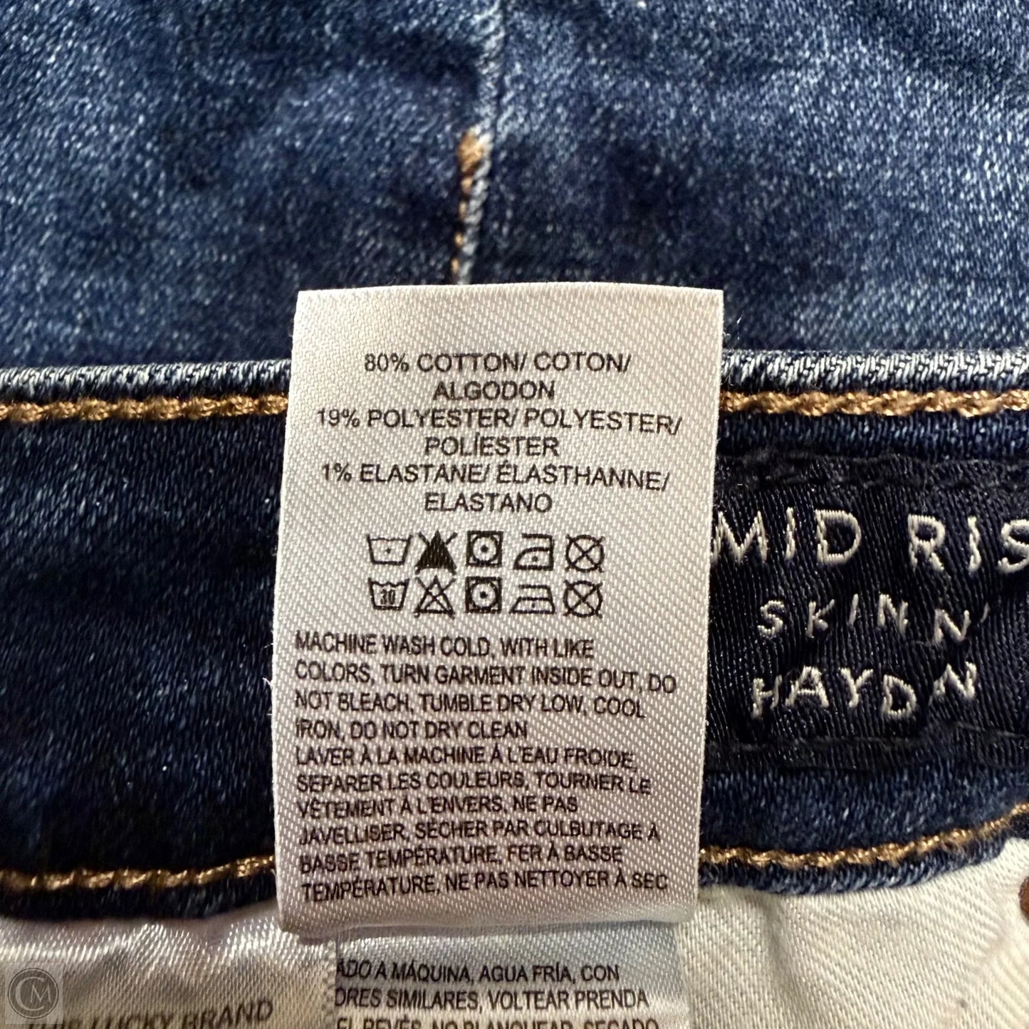 Shorts By Lucky Brand In Blue Denim, Size: 4
