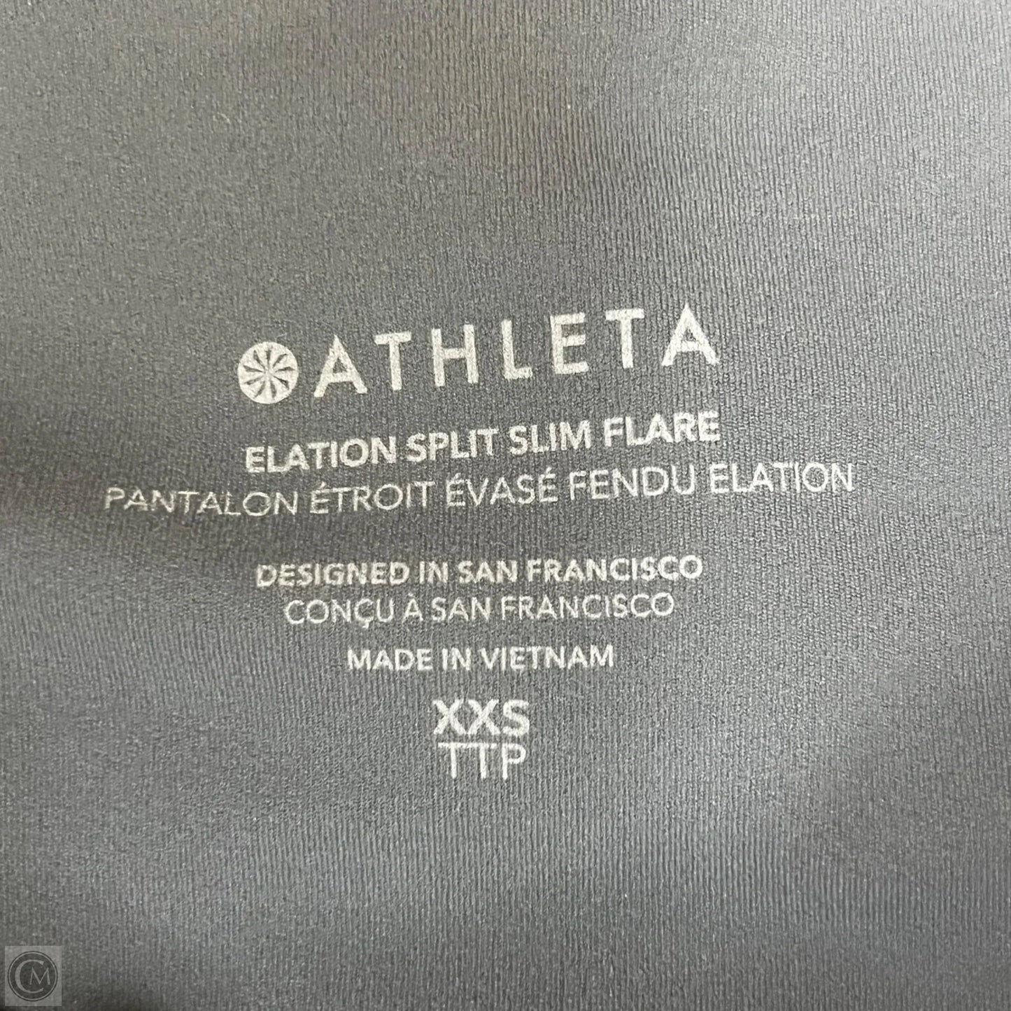 Athletic Leggings By Athleta In Grey, Size: 0