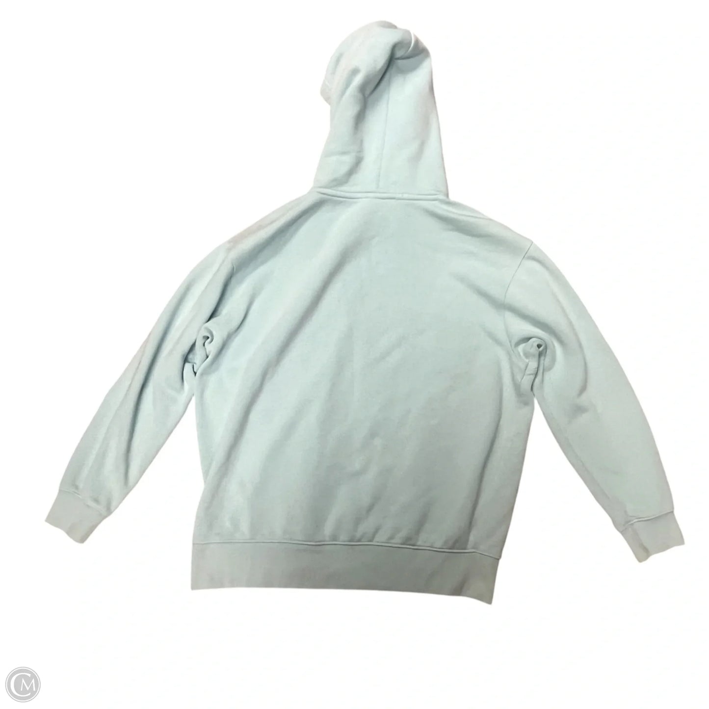 Athletic Sweatshirt Hoodie By Nike In Blue, Size: S