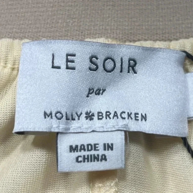 Skirt Maxi By Molly Bracken In Gold, Size: 4