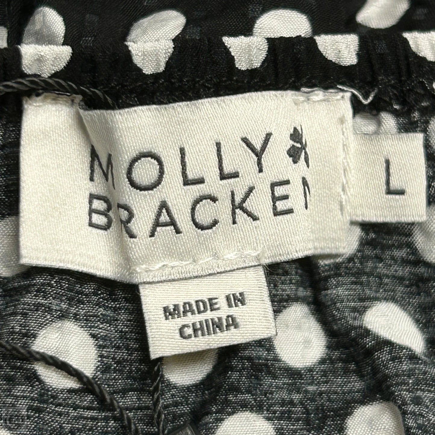 Dress Casual Maxi By Molly Bracken In Polkadot Pattern, Size: L