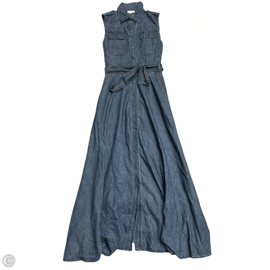 Dress Casual Maxi By Bluivy In Blue Denim, Size: S