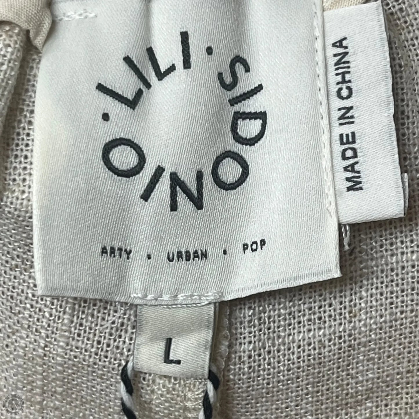 Shorts By Lili Sidonio In Tan, Size: 12