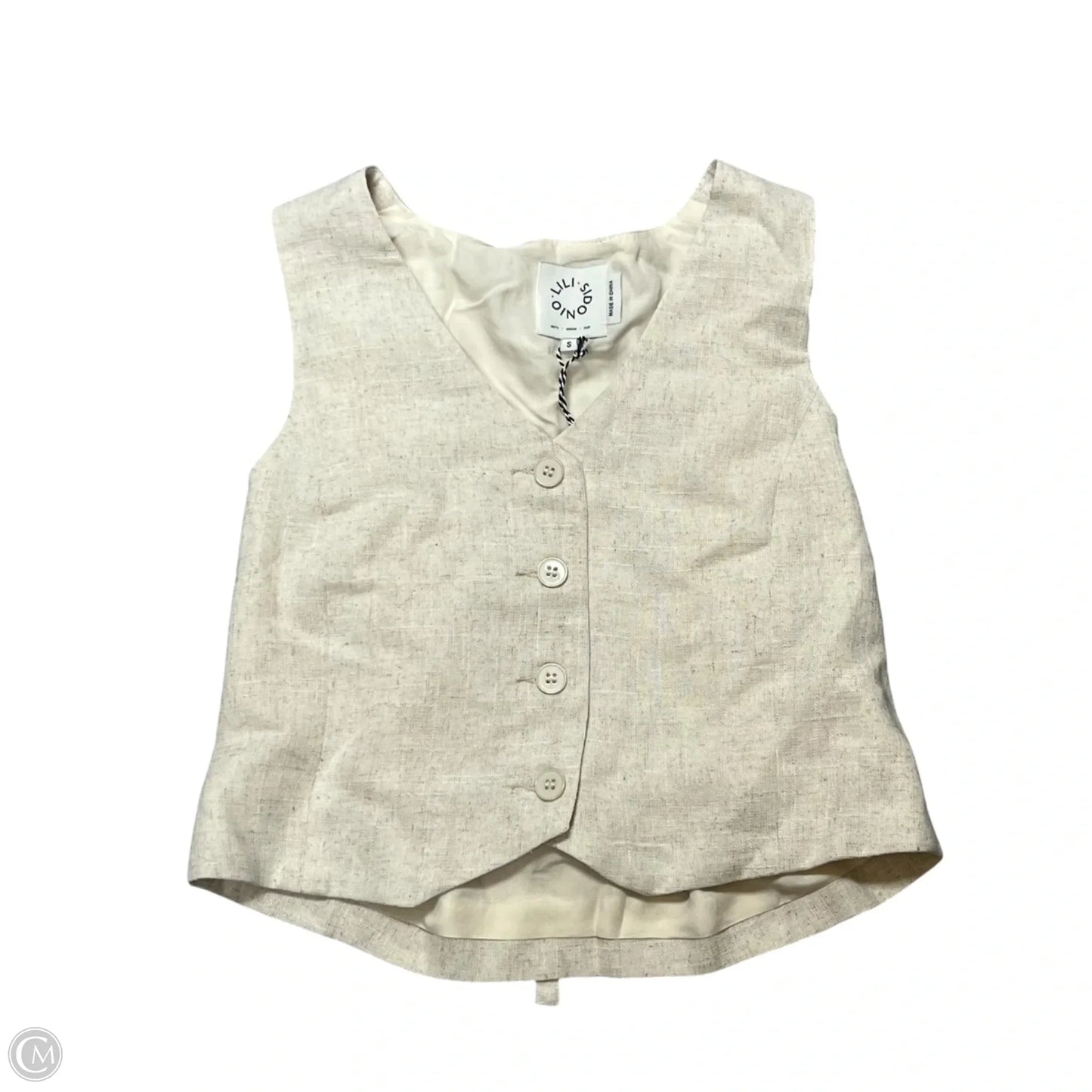 Top Sleeveless By Lili Sidonio In Tan, Size: S