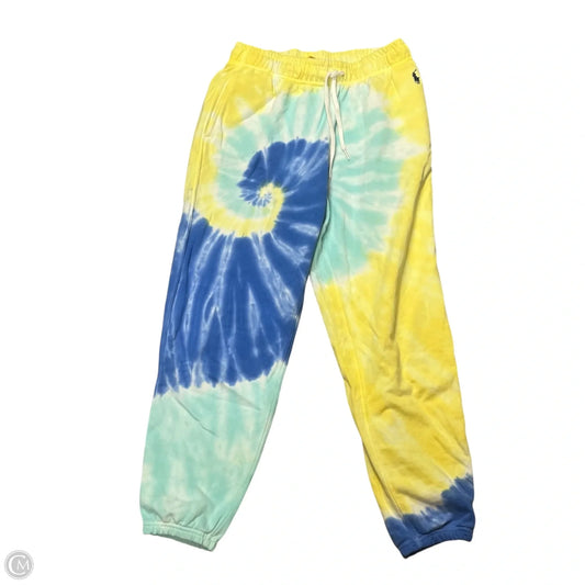 Pants Lounge By Polo Ralph Lauren In Blue & Yellow, Size: 4