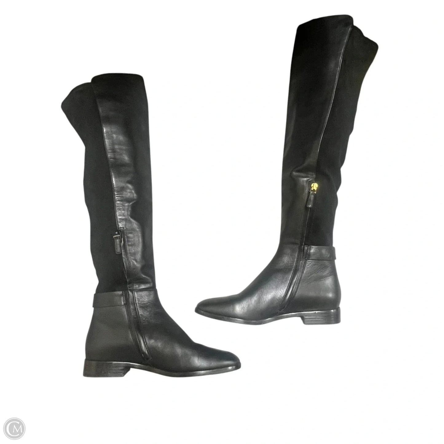 Boots Designer By Tory Burch In Black, Size: 7.5