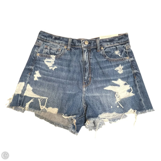 Shorts By American Eagle In Blue Denim, Size: 8