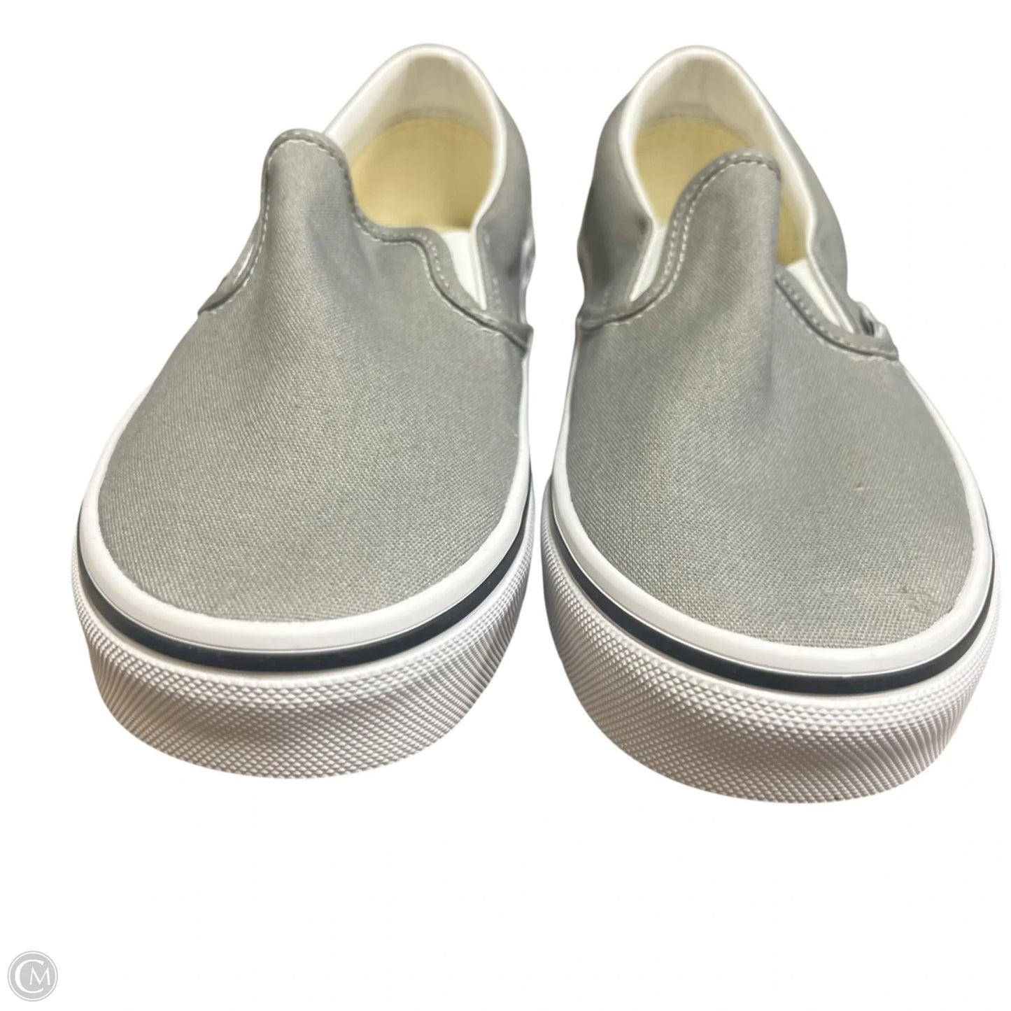 Shoes Sneakers By Vans In Grey, Size: 6