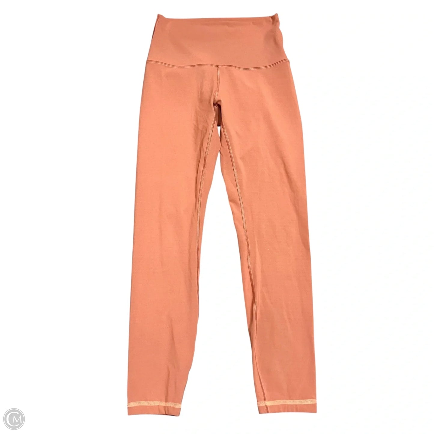 Athletic Leggings By Lululemon In Peach, Size: 6