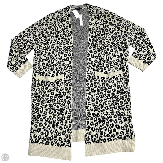 Sweater Cardigan By Sanctuary In Leopard Print, Size: 3x