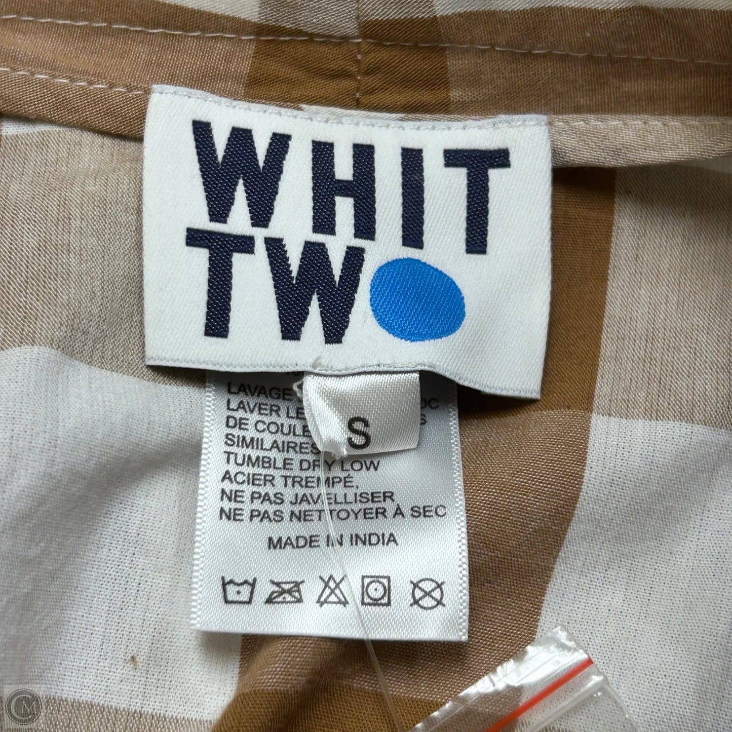 Romper By Whit Two In Tan & White, Size: S