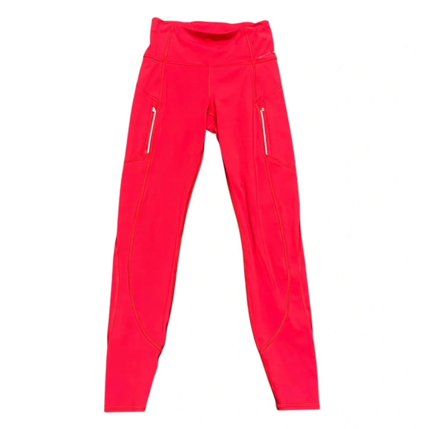 Athletic Leggings By Athleta In Red, Size: Xxs