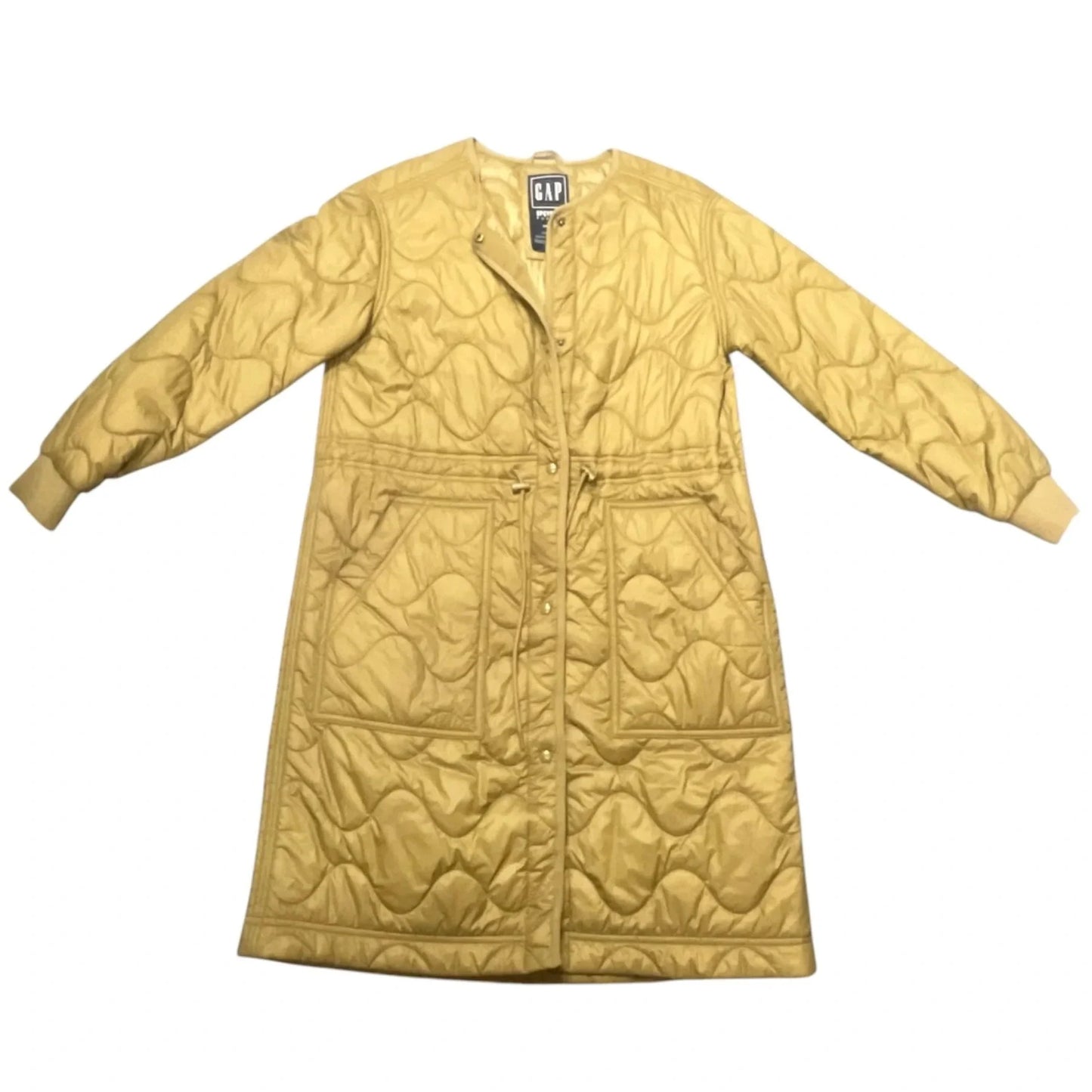 Coat Puffer & Quilted By Gap In Green, Size: S