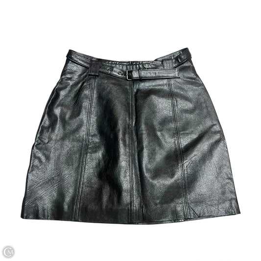 Skirt Mini & Short By Wilsons Leather In Black, Size: 2